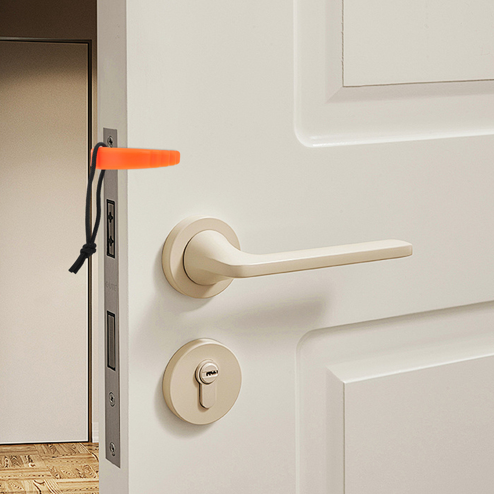 携帯用安全ドアストッパー C型ウェッジ 緊急サービス用 消防 - Door Stop Alarm のレビューと価格