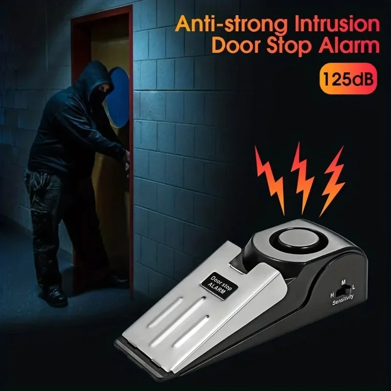 ZEXEF ミニセキュリティ保護 125DB ホーム盗難防止 - Door Stop Alarm のレビューと価格