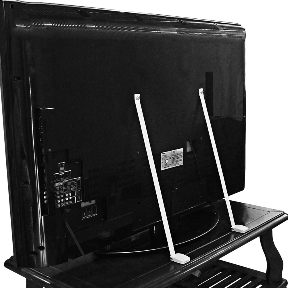 2個入りテレビ転倒防止ストラップ、頑丈な調整可能な家具アンカ - Earthquake Anchor Strap のレビューと価格